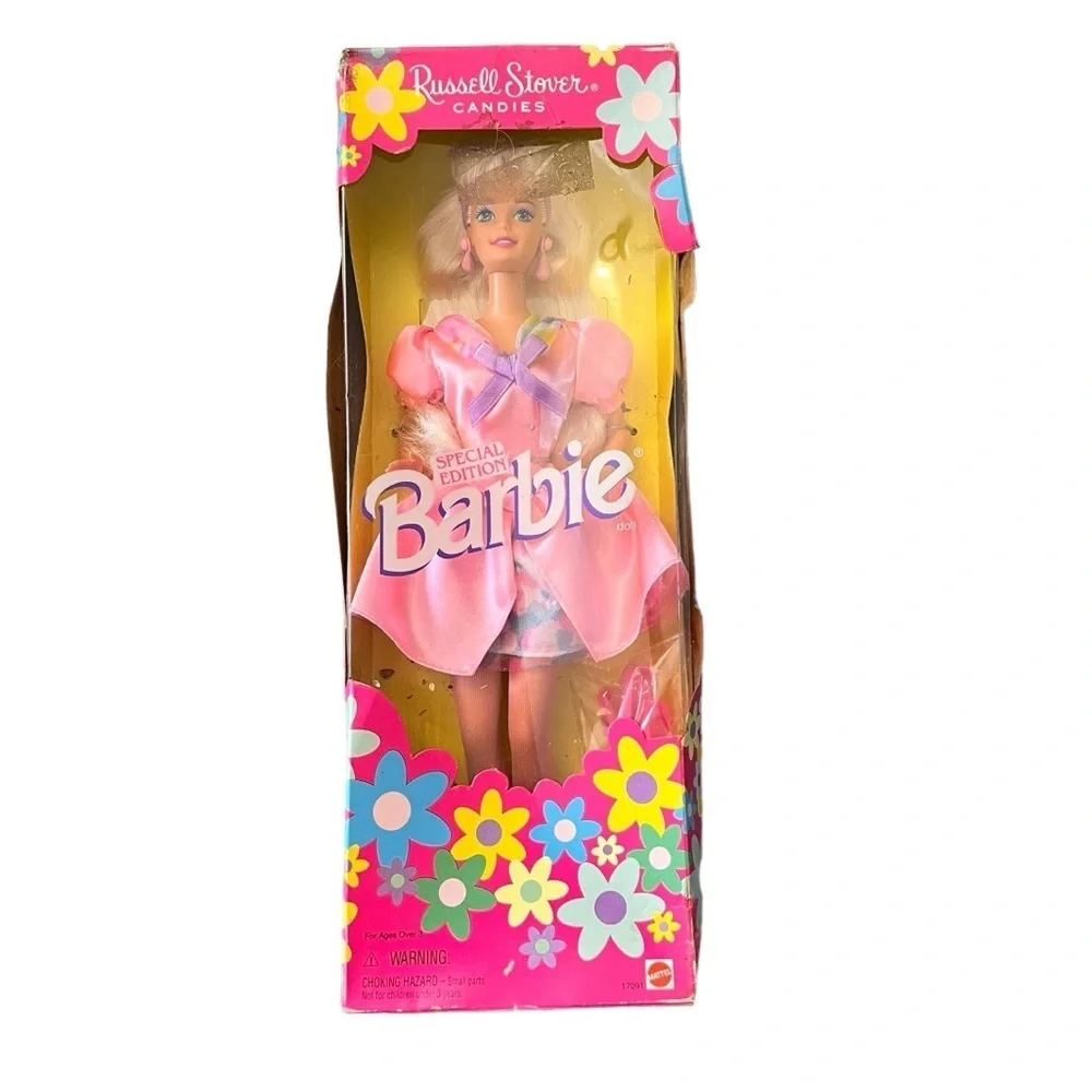 Vintage 1996 Russell Stover Barbie NIB as is